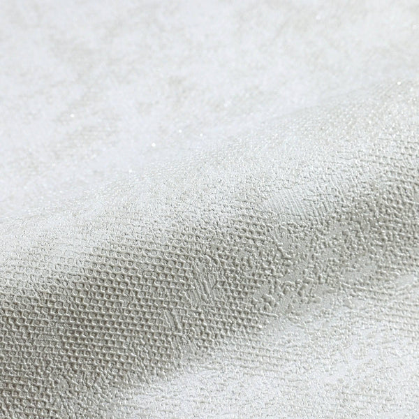 Luxury White Abstract Distressed 3D Embossed Wallpaper, Coastal Non-Woven Wall Covering, 41.7"W x 398"H, Washable Removable f