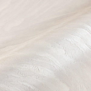Luxury Beige Textured Embossed 3D Embossed Wallpaper, Elegant Non-Woven Wall Covering, 41.7"W x 398"H, Washable Removable for
