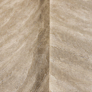 Luxury Beige Striped Embossed 3D Embossed Wallpaper, Elegant Non-Woven Wall Covering, 41.7"W x 398"H, Washable Removable for 