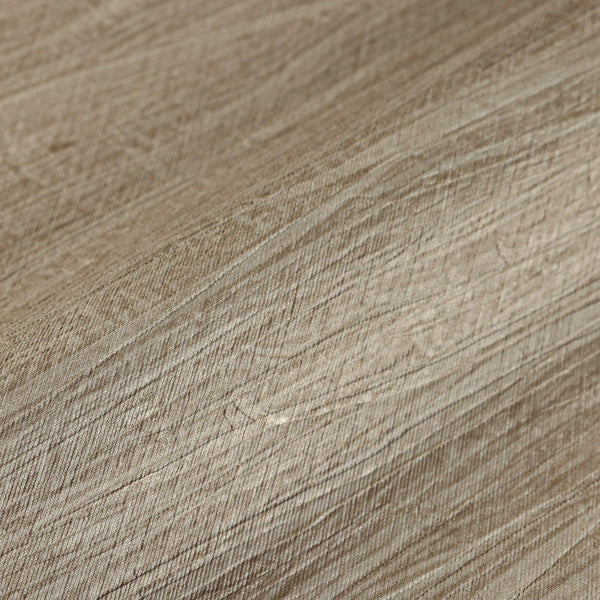 Luxury Brown Striped Textured 3D Embossed Wallpaper, Traditional Non-Woven Wall Covering, 41.7"W x 398"H, Washable Removable 