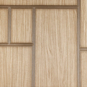 Luxury Brown Wood Textured 3D Embossed Wallpaper, Industrial Non-Woven Wall Covering, 41.7"W x 398"H, Washable Removable for 