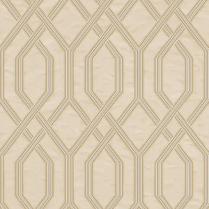 Luxury Beige Geometric Embossed 3D Embossed Wallpaper, Mediterranean Non-Woven Wall Covering, 41.7"W x 614"H, Washable Remova