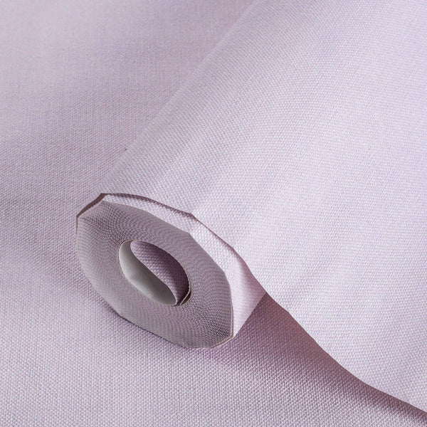 Luxury Purple Textured Wallpaper, Modern Non-Woven Wall Covering, 41.7"W x 614"H, Washable Removable for Living Room Bedroom 