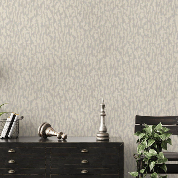 Luxury Metallic Abstract Metallic Wallpaper, Glam Non-Woven Wall Covering, 41.7"W x 614"H, Washable Removable for Living Room
