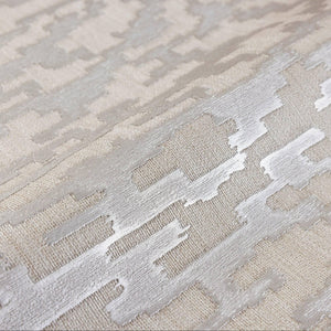 Luxury Metallic Abstract Metallic Wallpaper, Glam Non-Woven Wall Covering, 41.7"W x 614"H, Washable Removable for Living Room