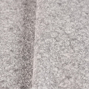 Luxury Gray Granite Stone 3D Embossed Wallpaper, Industrial Non-Woven Wall Covering, 41.7"W x 398"H, Washable Removable for L