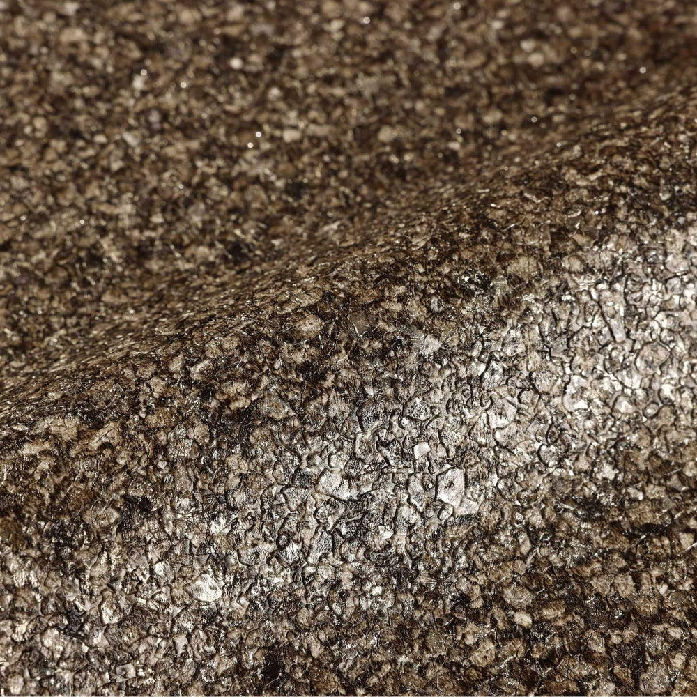 Luxury Brown Granite Stone 3D Embossed Wallpaper, Contemporary Non-Woven Wall Covering, 41.7"W x 398"H, Washable Removable fo