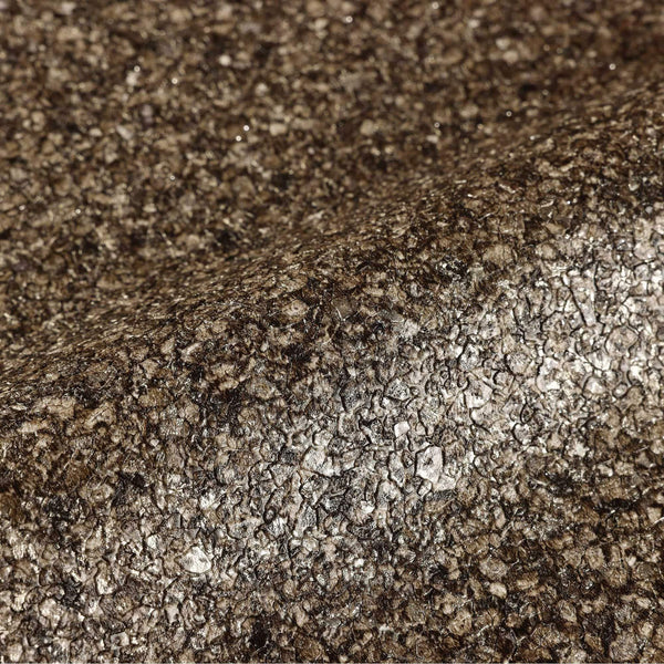 Luxury Brown Granite Stone 3D Embossed Wallpaper, Contemporary Non-Woven Wall Covering, 41.7"W x 398"H, Washable Removable fo