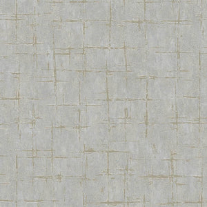 Luxury Gray Abstract Geometric 3D Embossed Wallpaper, Rustic Non-Woven Wall Covering, 41.7"W x 398"H, Washable Removable for 