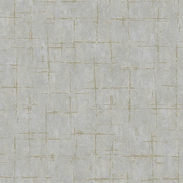 Luxury Gray Abstract Geometric 3D Embossed Wallpaper, Rustic Non-Woven Wall Covering, 41.7"W x 398"H, Washable Removable for 