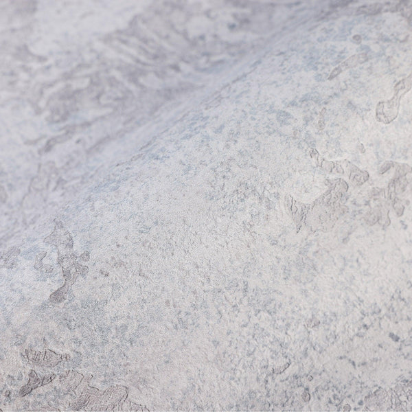 Luxury Blue Abstract Metallic 3D Embossed Wallpaper, Glam Non-Woven Wall Covering, 41.7"W x 614"H, Washable Removable for Liv