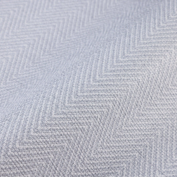 Luxury Gray Chevron Fabric Textured Wallpaper, Modern Non-Woven Wall Covering, 41.7"W x 614"H, Washable Removable for Living 