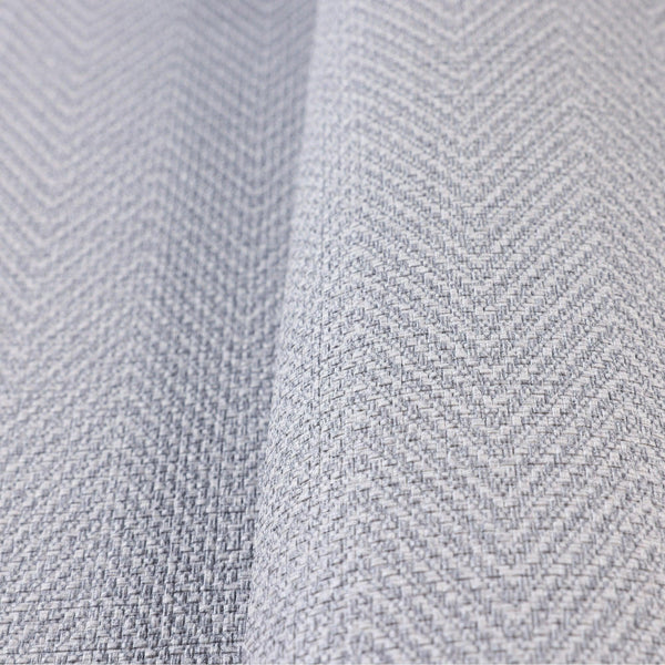 Luxury Gray Chevron Fabric Textured Wallpaper, Modern Non-Woven Wall Covering, 41.7"W x 614"H, Washable Removable for Living 