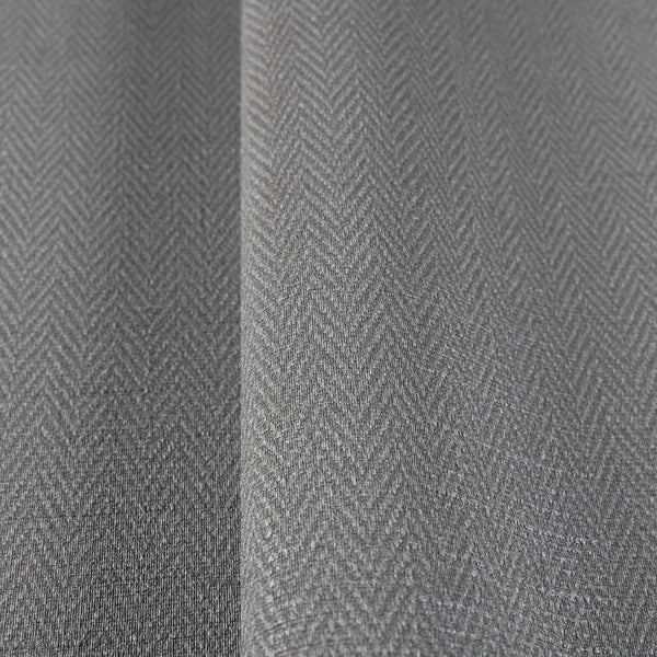 Luxury Gray Chevron Fabric Textured Wallpaper, Farmhouse Non-Woven Wall Covering, 41.7"W x 614"H, Washable Removable for Livi