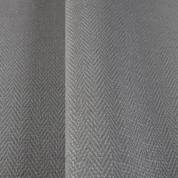 Luxury Gray Chevron Fabric Textured Wallpaper, Farmhouse Non-Woven Wall Covering, 41.7"W x 614"H, Washable Removable for Livi