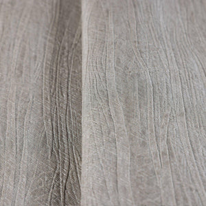 Luxury Gray Striped Textured 3D Embossed Wallpaper, Contemporary Non-Woven Wall Covering, 41.7"W x 398"H, Washable Removable 