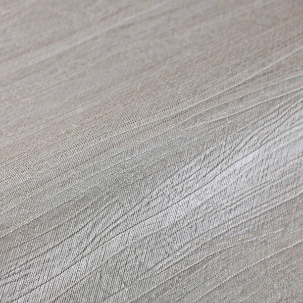 Luxury Gray Striped Textured 3D Embossed Wallpaper, Contemporary Non-Woven Wall Covering, 41.7"W x 398"H, Washable Removable 
