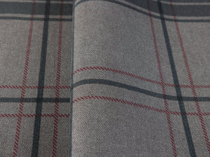 Luxury Gray Plaid Textured Wallpaper, Lodge Non-Woven Wall Covering, 41.7"W x 614"H, Washable Removable for Living Room Bedro