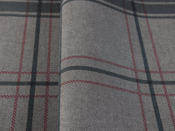 Luxury Gray Plaid Textured Wallpaper, Lodge Non-Woven Wall Covering, 41.7"W x 614"H, Washable Removable for Living Room Bedro