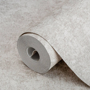 Luxury Gray Abstract Distressed Textured Wallpaper, Contemporary Non-Woven Wall Covering, 41.7"W x 614"H, Washable Removable 