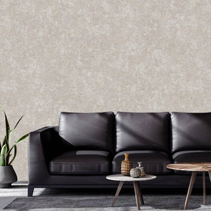 Luxury Gray Abstract Distressed Textured Wallpaper, Contemporary Non-Woven Wall Covering, 41.7"W x 614"H, Washable Removable 