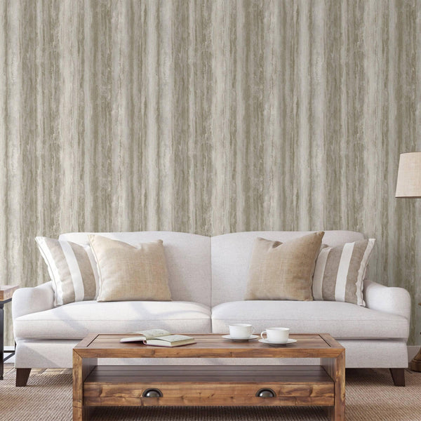 Luxury Gray Embossed Tree 3D Embossed Wallpaper, Contemporary Non-Woven Wall Covering, 41.7"W x 398"H, Washable Removable for