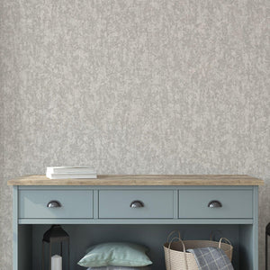 Luxury Gray Abstract Distressed Wallpaper, Contemporary Non-Woven Wall Covering, 41.7"W x 398"H, Washable Removable for Livin