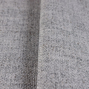 Luxury Gray Fabric Textured Wallpaper, Premium Non-Woven Wall Covering, 41.7"W x 398"H, Washable Removable for Living Room Be