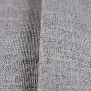 Luxury Gray Fabric Textured Wallpaper, Premium Non-Woven Wall Covering, 41.7"W x 398"H, Washable Removable for Living Room Be
