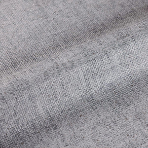 Luxury Gray Fabric Textured Wallpaper, Premium Non-Woven Wall Covering, 41.7"W x 398"H, Washable Removable for Living Room Be