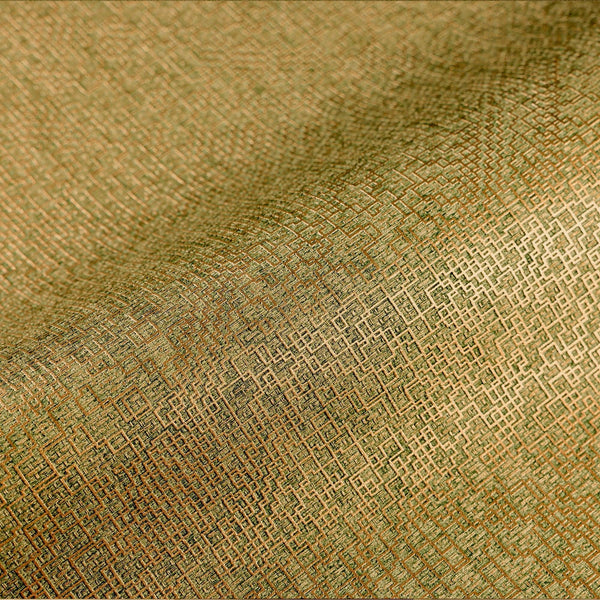Luxury Gold Abstract Metallic 3D Embossed Wallpaper, Premium Non-Woven Wall Covering, 41.7"W x 614"H, Washable Removable for 