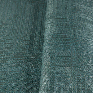 Luxury Green Abstract Geometric 3D Embossed Wallpaper, Contemporary Non-Woven Wall Covering, 41.7"W x 614"H, Washable Removab