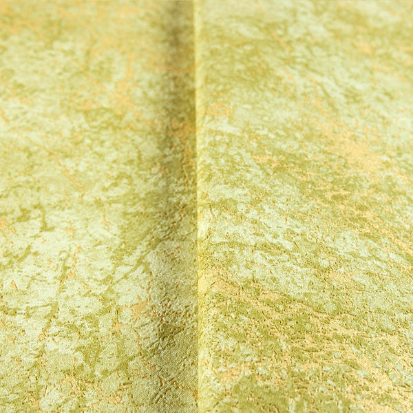 Luxury Green Distressed Metallic Textured Wallpaper, Lodge Non-Woven Wall Covering, 41.7"W x 614"H, Washable Removable for Li