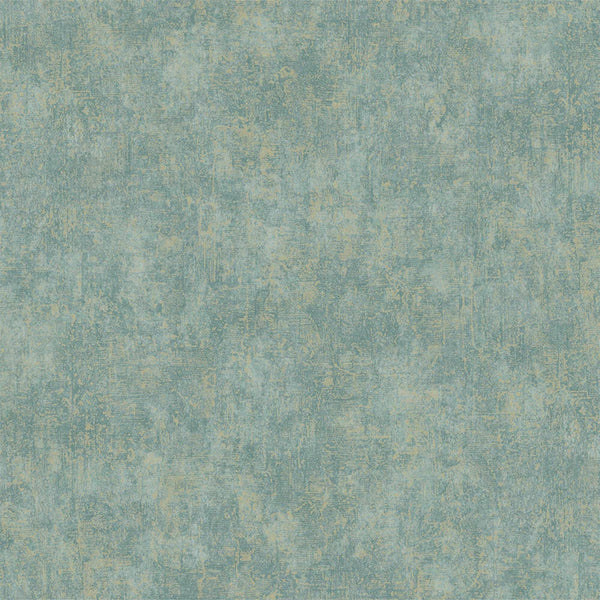 Luxury Green Distressed Textured 3D Embossed Wallpaper, Coastal Non-Woven Wall Covering, 41.7"W x 614"H, Washable Removable f