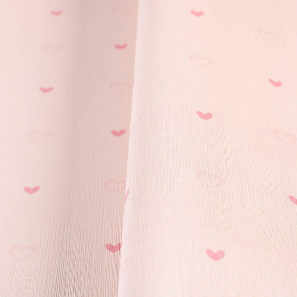Luxury Pink Textured Wallpaper, Premium Non-Woven Wall Covering, 41.7"W x 614"H, Washable Removable for Living Room Bedroom A