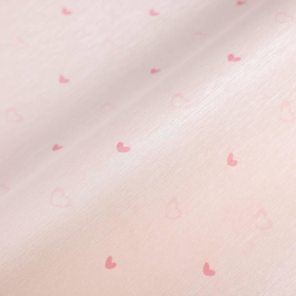 Luxury Pink Textured Wallpaper, Premium Non-Woven Wall Covering, 41.7"W x 614"H, Washable Removable for Living Room Bedroom A