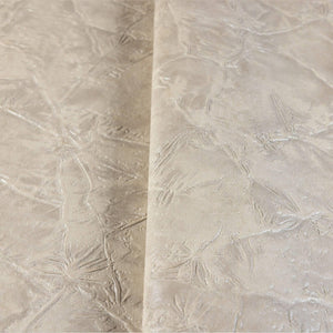 Luxury Beige Textured Wallpaper, Premium Non-Woven Wall Covering, 41.7"W x 398"H, Washable Removable for Living Room Bedroom 