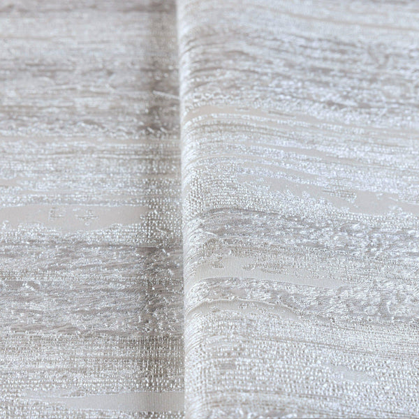Luxury Gray Striped Stripe Glossy Wallpaper, Premium Non-Woven Wall Covering, 41.7"W x 614"H, Washable Removable for Living R