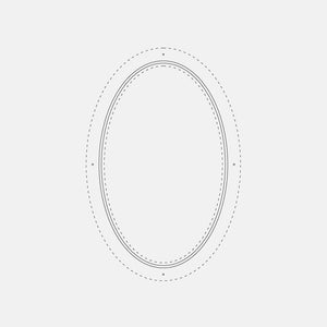 Air Window 0V 0H - Fixed Oval