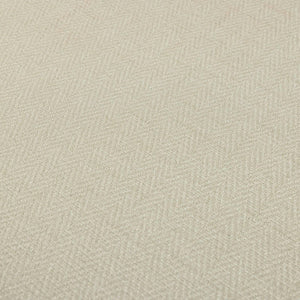 Luxury Ivory Chevron Fabric Textured Wallpaper, Modern Non-Woven Wall Covering, 41.7"W x 614"H, Washable Removable for Living