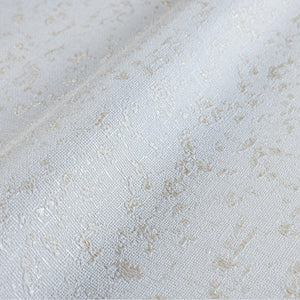 Luxury Ivory Abstract Textured 3D Embossed Wallpaper, Glam Non-Woven Wall Covering, 41.7"W x 398"H, Washable Removable for Li