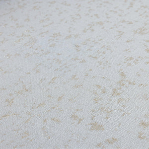 Luxury Ivory Abstract Textured 3D Embossed Wallpaper, Glam Non-Woven Wall Covering, 41.7"W x 398"H, Washable Removable for Li