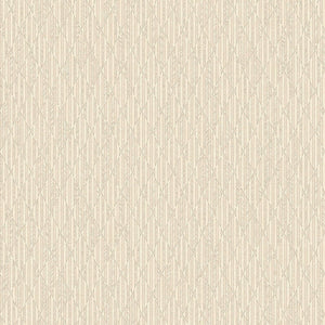 Luxury Ivory Geometric Embossed 3D Embossed Wallpaper, Coastal Non-Woven Wall Covering, 41.7"W x 614"H, Washable Removable fo