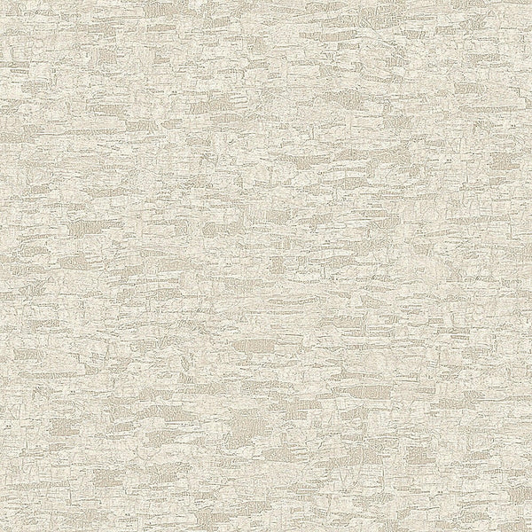 Luxury Ivory Textured Embossed 3D Embossed Wallpaper, Lodge Non-Woven Wall Covering, 41.7"W x 614"H, Washable Removable for L