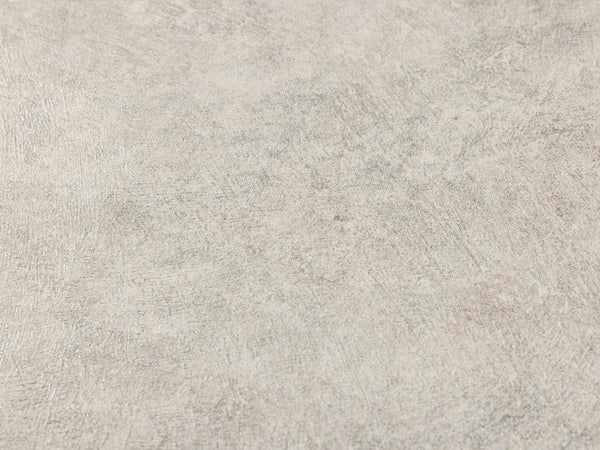 Luxury Ivory Distressed Metallic 3D Embossed Wallpaper, Contemporary Non-Woven Wall Covering, 41.7"W x 614"H, Washable Remova
