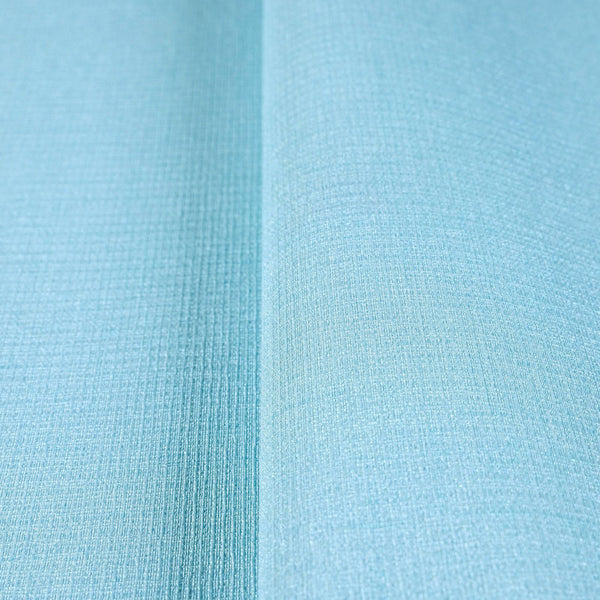 Luxury Blue Textured Wallpaper, Premium Non-Woven Wall Covering, 41.7"W x 614"H, Washable Removable for Living Room Bedroom A