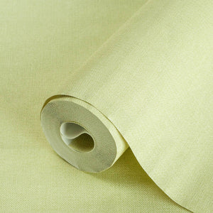 Luxury Green Textured Wallpaper, Premium Non-Woven Wall Covering, 41.7"W x 614"H, Washable Removable for Living Room Bedroom 