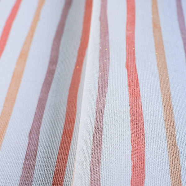 Luxury White Striped Textured Wallpaper, Premium Non-Woven Wall Covering, 41.7"W x 614"H, Washable Removable for Living Room 