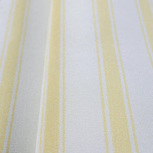 Luxury Yellow Striped Textured Wallpaper, Premium Non-Woven Wall Covering, 41.7"W x 614"H, Washable Removable for Living Room