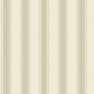 Luxury Beige Striped Stripe Wallpaper, Traditional Non-Woven Wall Covering, 41.7"W x 398"H, Washable Removable for Living Roo